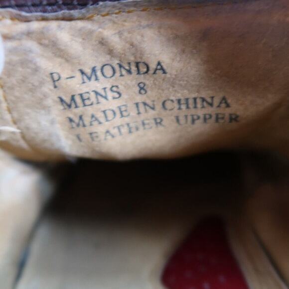 Steve Madden Shoes Men 8 Loafer Leather Brown Classic Dress Monda Slip On Formal main image 11